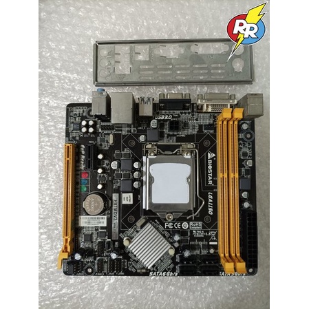 Motherboard Mobo Mainboard Biostar H81 Socket 1150 Haswell gen 4 Murah