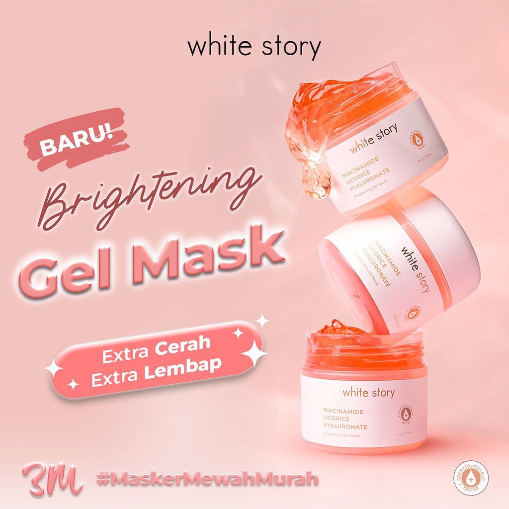 WHITE STORY Brightening Gel Mask