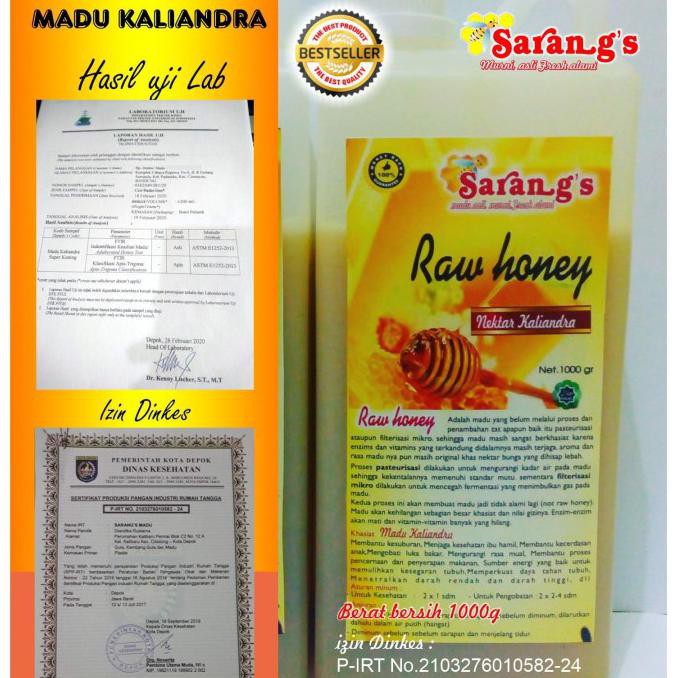 

9H476R- Madu Kaliandra 1 Kg Dyu5Ge4-