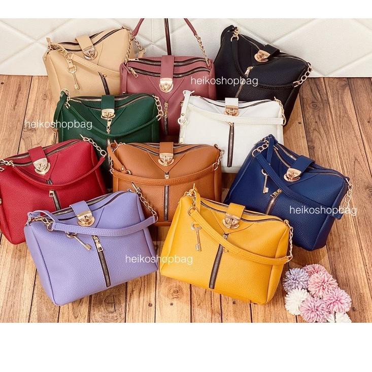 SALEE.. HEIKO - best seller tas wanita handbag shoulder bag sling bag import selempang - F**S**L.. L