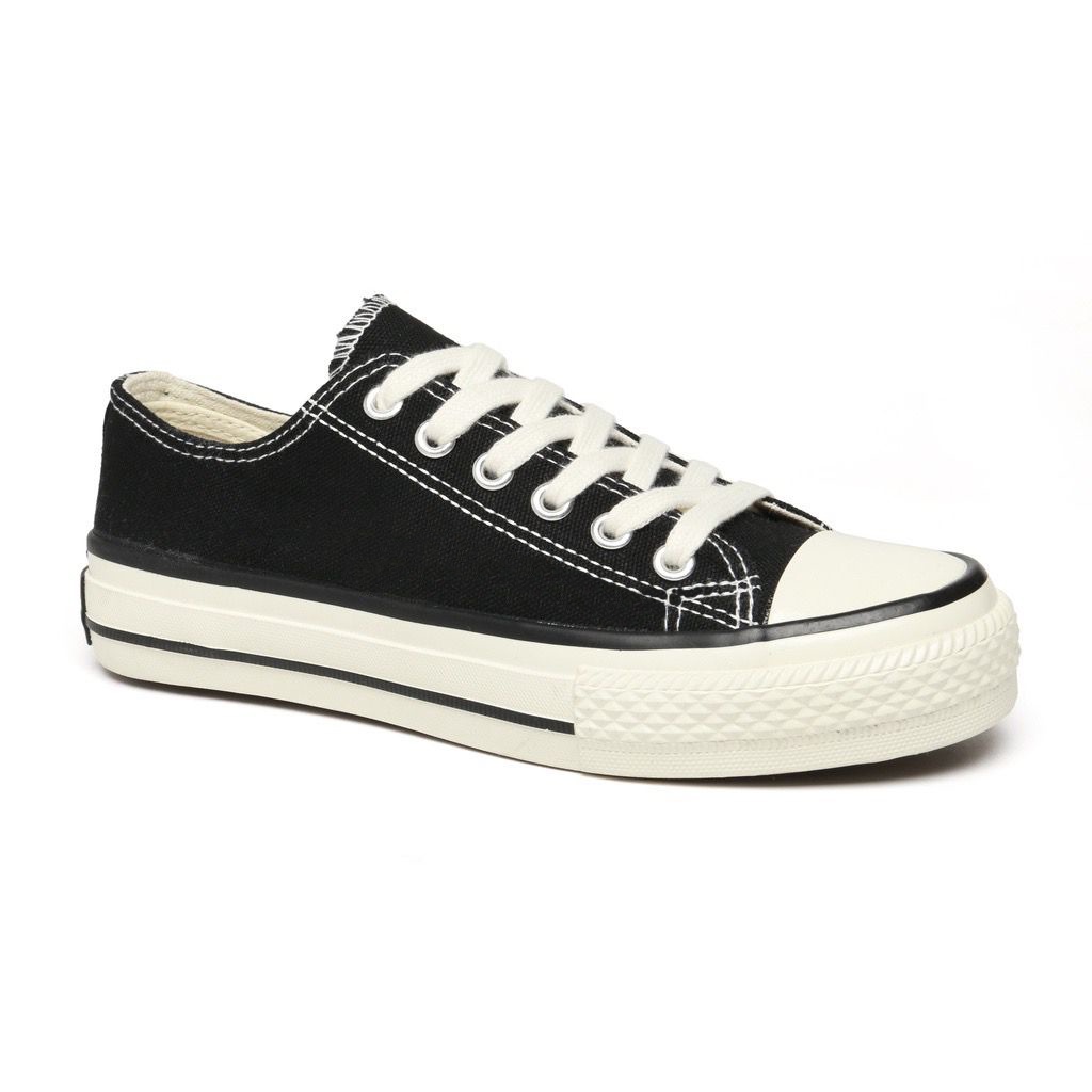 ( READY ) CONVERS ALL STAR CLASSIC HITAM / PUTIH | KUALITAS IMPORT VIETNAM I SEPATU PRIA DAN WANITA I 70'S LOW I SEPATU CASUAL