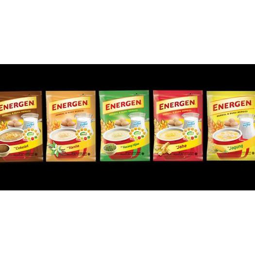 

Energen Rasa Coklat Sachet/ Minuman Cereal Instant 10 Bungkus/Lembar Kode 341