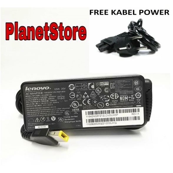 Adaptor Charger Laptop Lenovo IdeaPad S20-30 ADLX45NCC3A 45N0289 20V 2.25A 45W