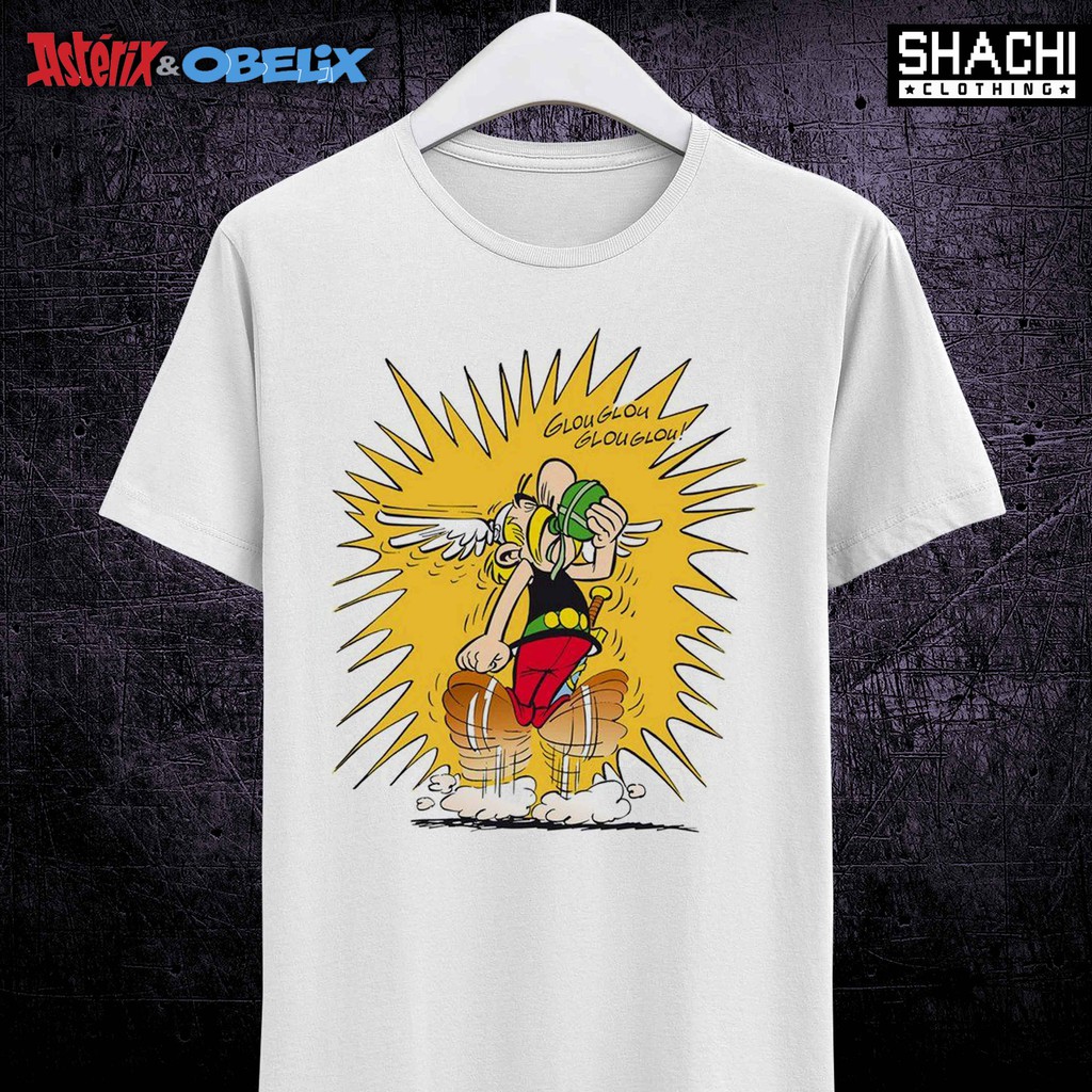 T Shirt Kaos Komik Jadul ASTERIX & OBELIX 06 - Premium White NSA
