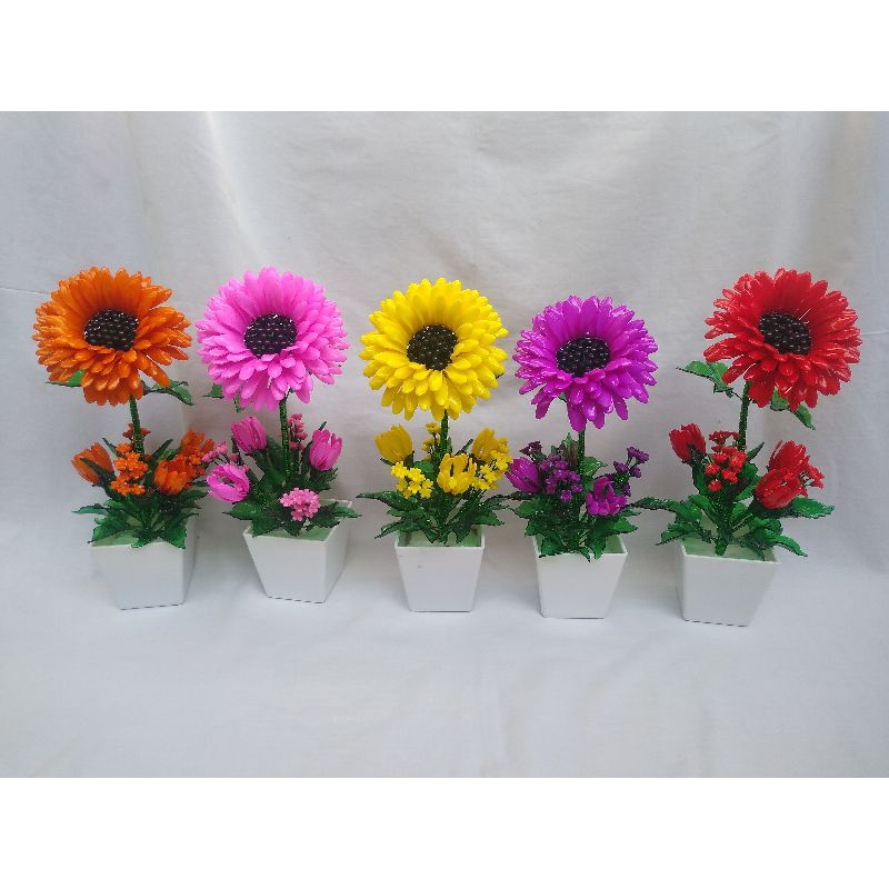 (COD) Bunga Matahari Manik Akrilik