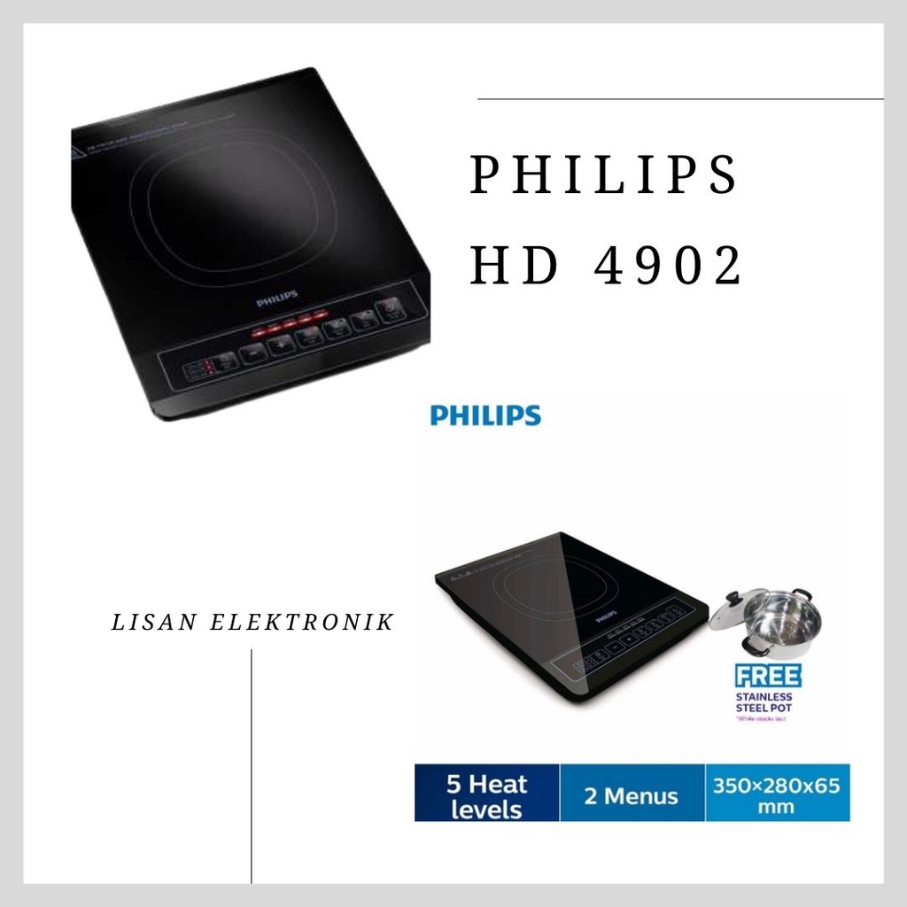 PHILIPS Kompor Listrik Induksi HD4902