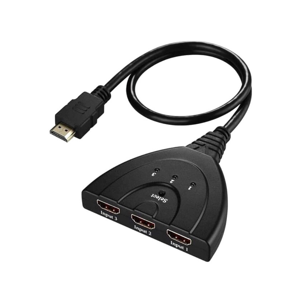 Jual HDMI Hub HDMI Splitter HDMI Switch 4k HD 3 Port 3D Display ...