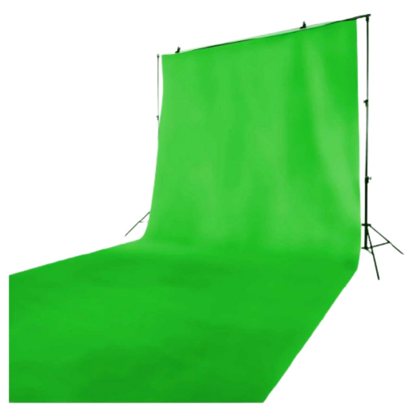 GREEN SCREEN TEBAL 100gsm Hijau Stabilo Premium
