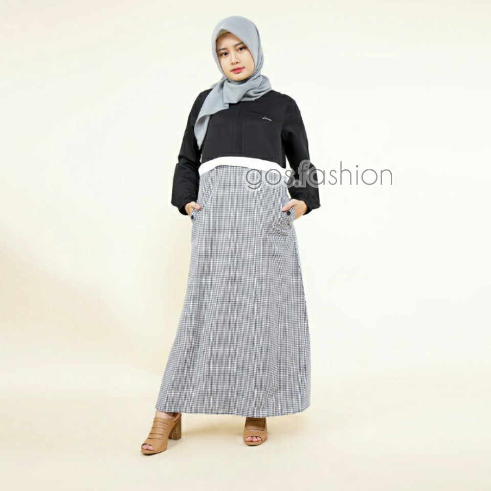 gos CRESSIDA GAMIS WANITA Baju Muslim Cewek - Egra.H02722