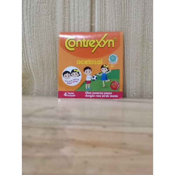 Contrexyn 4 Tablet | Penurun Demam | Pereda Nyeri