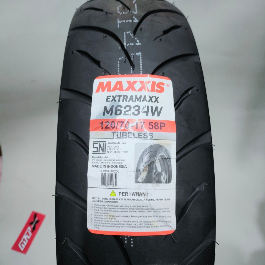 BAN MAXXIS 120/70-17 EXTRAMAXX