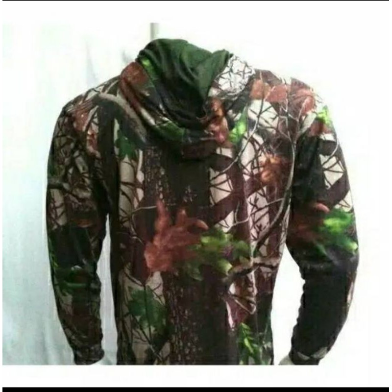 KAOS LENGAN PJG LORENG PERBAKIN//LORENG CAMO