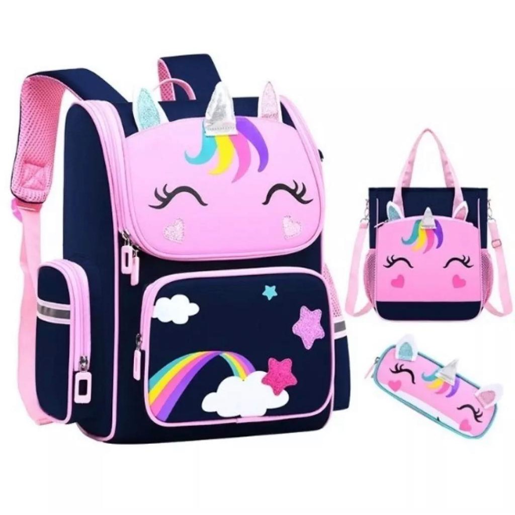 [BUNGAOLSHOP] Tas Ransel Anak-Anak Other Bear Baby tas sekolah anak perempuan sd Type 30CM-8