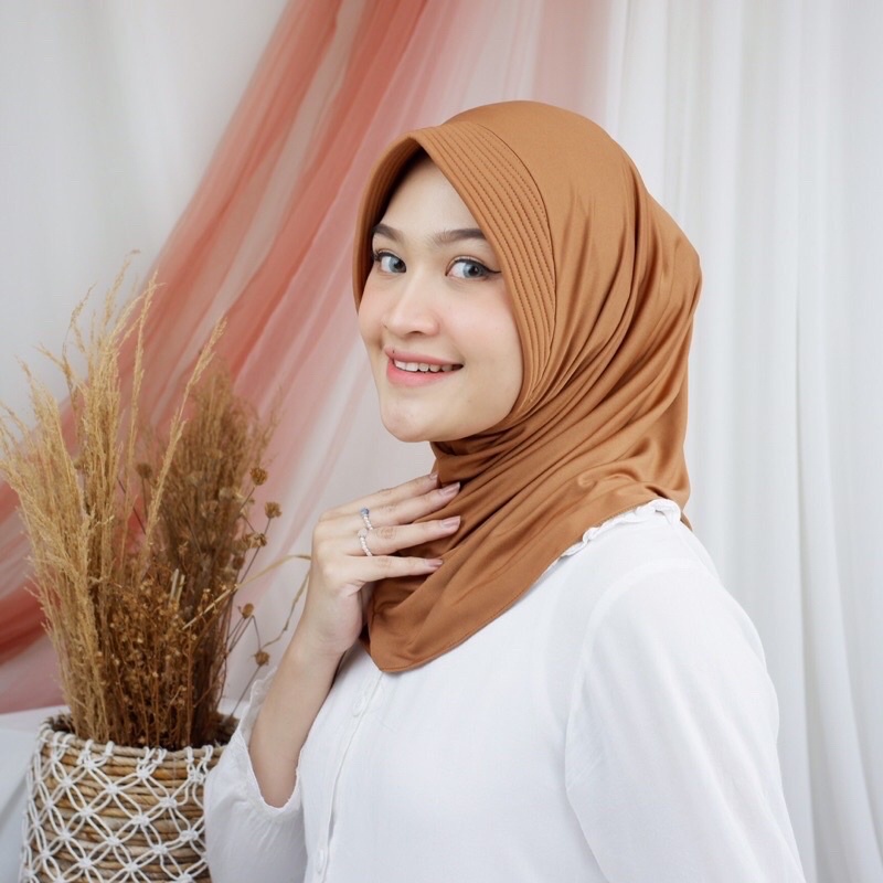 Jilbab Instan Jersey Premium Hijab Olahraga-2