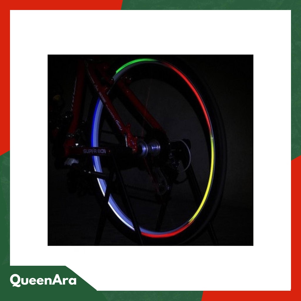 Bicycle Wheel Reflective Sticker / Stiker Roda Sepeda 8 Strip - A-000