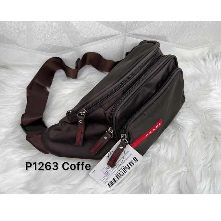 Waistbag Prada / Tas Pinggang bahan nylon –UYU.10Jn22ᵛ