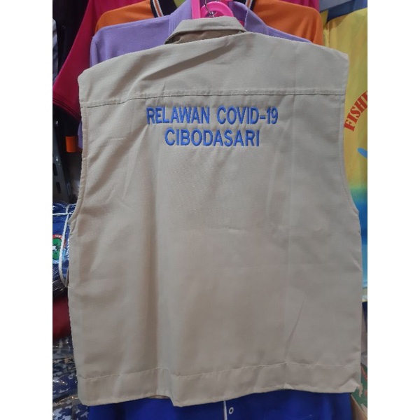 rompi karang taruna krem atribut karang taruna