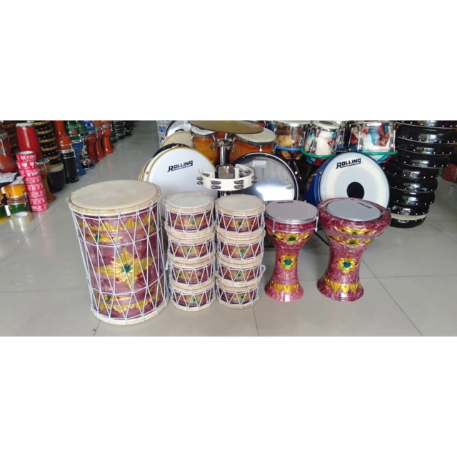 marawis ukir fullset 12 pemain