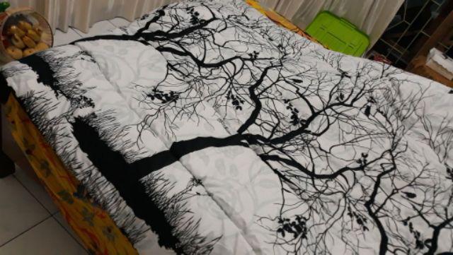 Khusus Anteraja Hanya 1 Kg Bedcover Fata Black Forest 180x200
