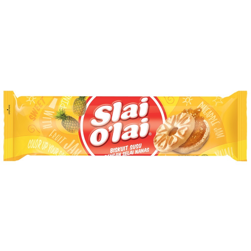 

Slai Olai Biskuit Selai Nanas 128 Gram