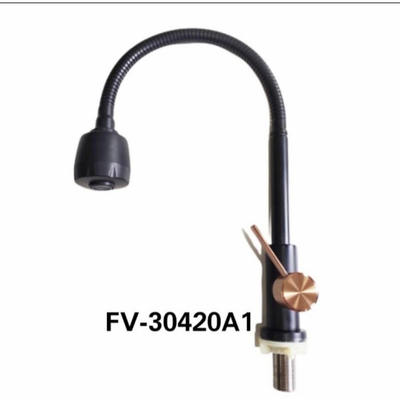 Kran sink flexible gold / kran sink flexible hitam