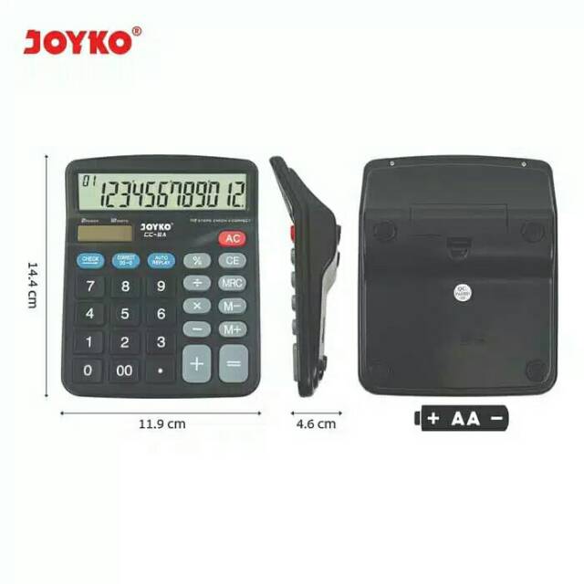 

Kalkulator/Calculator CC-8a Joyko 12 Digits