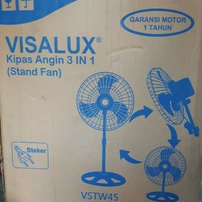 Kipas Angin 3in1 VISALUX 18&quot; VSTW45 Rangka Besi**