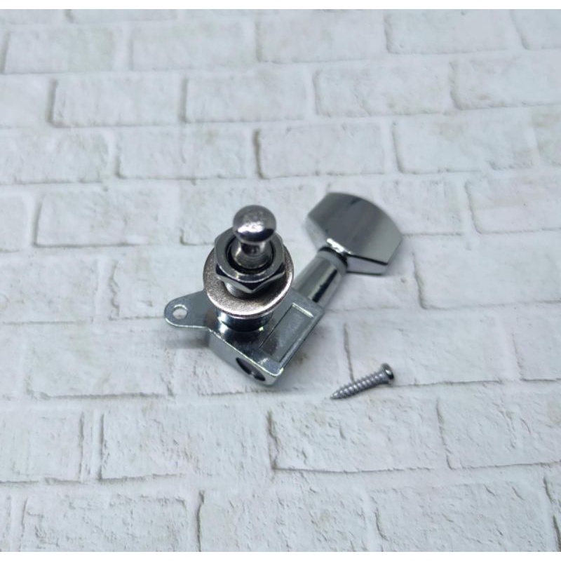 Dryer Gitar Elektrik Dreyer Puteran Senar Satuan Chrome