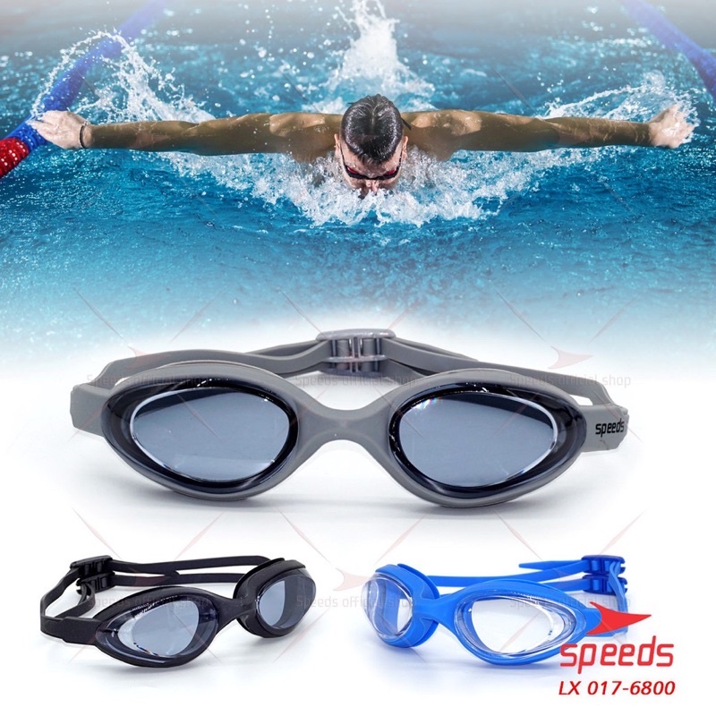 SPEEDS Kacamata Renang Anak Remaja Dewasa Anti Fog UV Lx6800