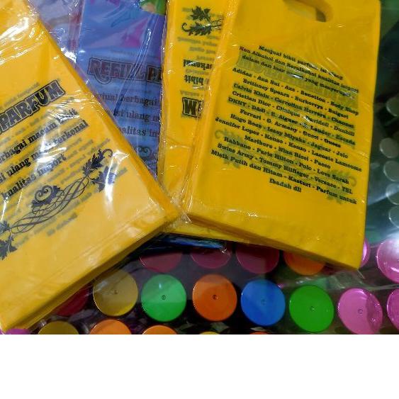 ۩ Kantong plastik / shopping bag parfum (19x10) isi 100pcs ♞
