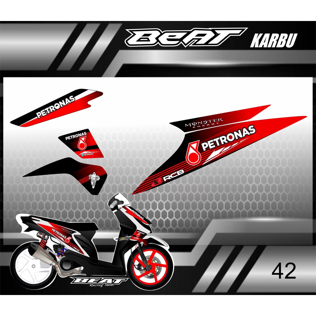 STRIPING BEAT KARBU PETRONAS VARIASI #STRIPING RACING #STRIPING MODIS #STRIPING TREND #STRIPING THAI