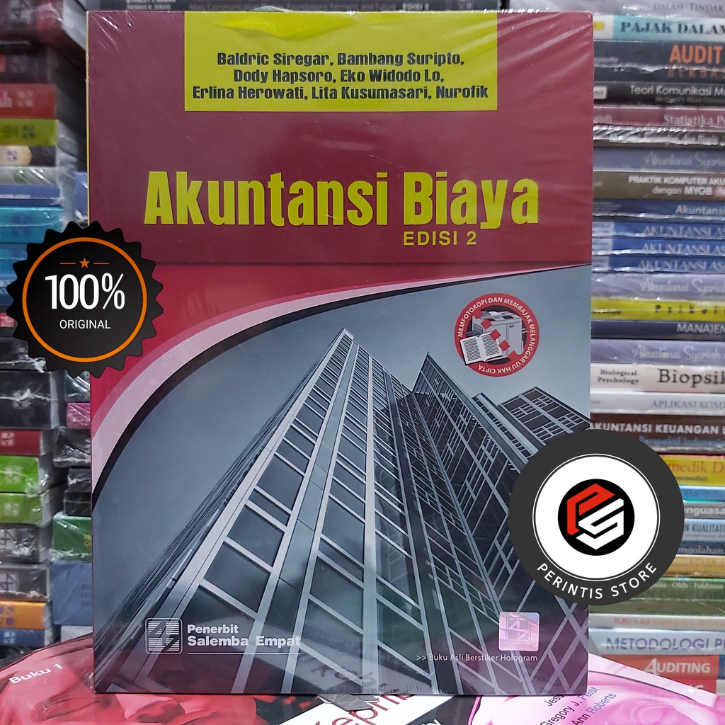 Jual Akuntansi Biaya Edisi Oleh Baldric Siregar Salemba Shopee Indonesia