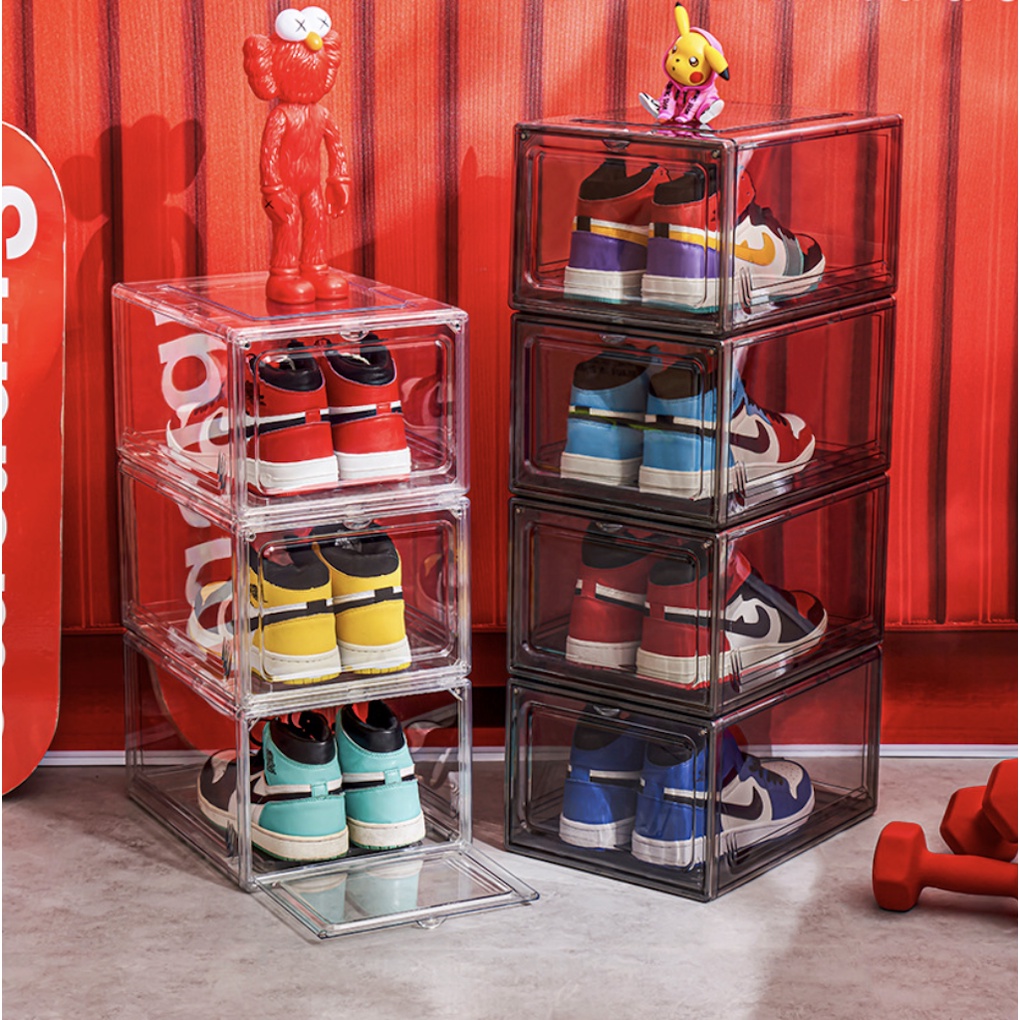 Kotak Sepatu Premium Ukuran Besar Cocok u/ High Top Sneakers, Basketball Shoes, High Heels dll