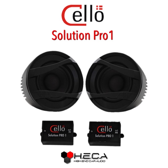 Speaker Component 2 Way CELLO Solution Pro 1 [ORIGINAL]