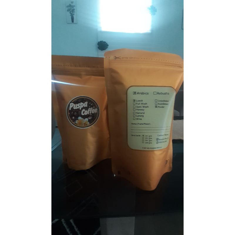 Kopi Luwak Garut "Puspa Coffee "