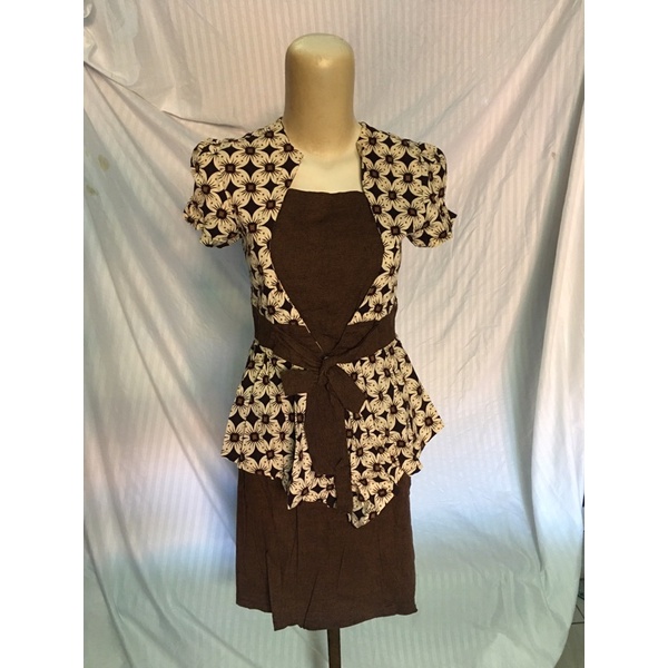 preloved batik dress