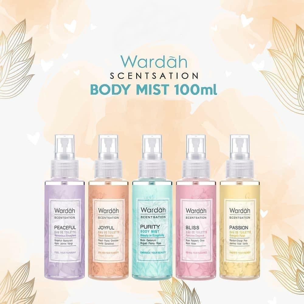 WARDAH SCENTSATION BODY MIST 100ML