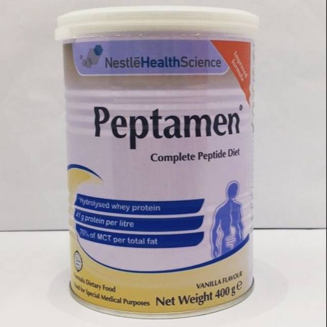 

SUSU PEPTAMEN KOMPLETE PEDITE DIET, UNTUK SAKIT KANKER CENSER, ORIGINAL MALAYSIA 400 GR