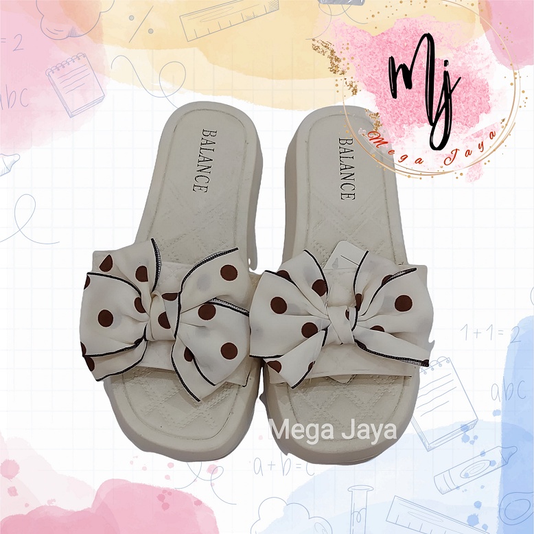 Sandal jelly wanita / sandal wedges perempuan balance