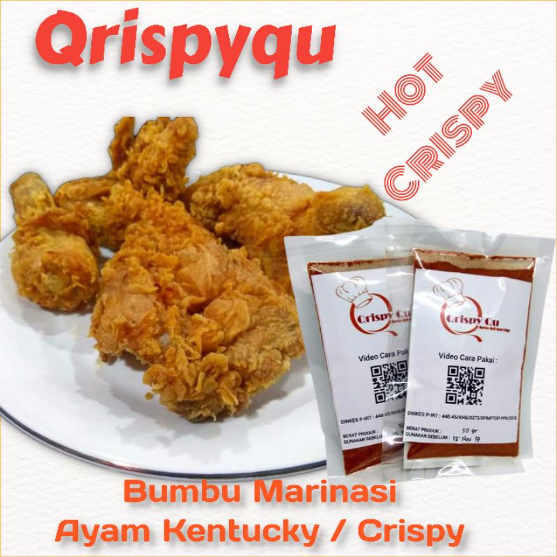 

Bumbu Marinasi Kentucky 500 gr (Bumbu Ayam Crispy)