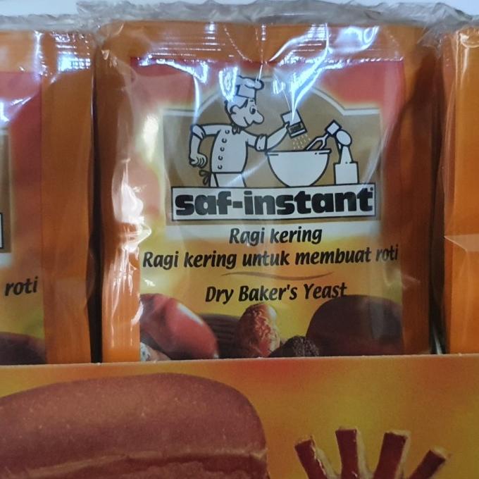 

paling diminati] Ragi Saf instant 11gr 4bks / pengembang roti