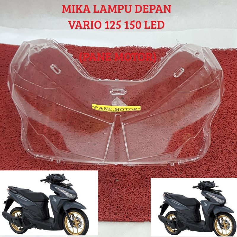 MIKA KACA LAMPU DEPAN VARIO 150 VARIO 125 ESP ESP LED BEST QUALITY