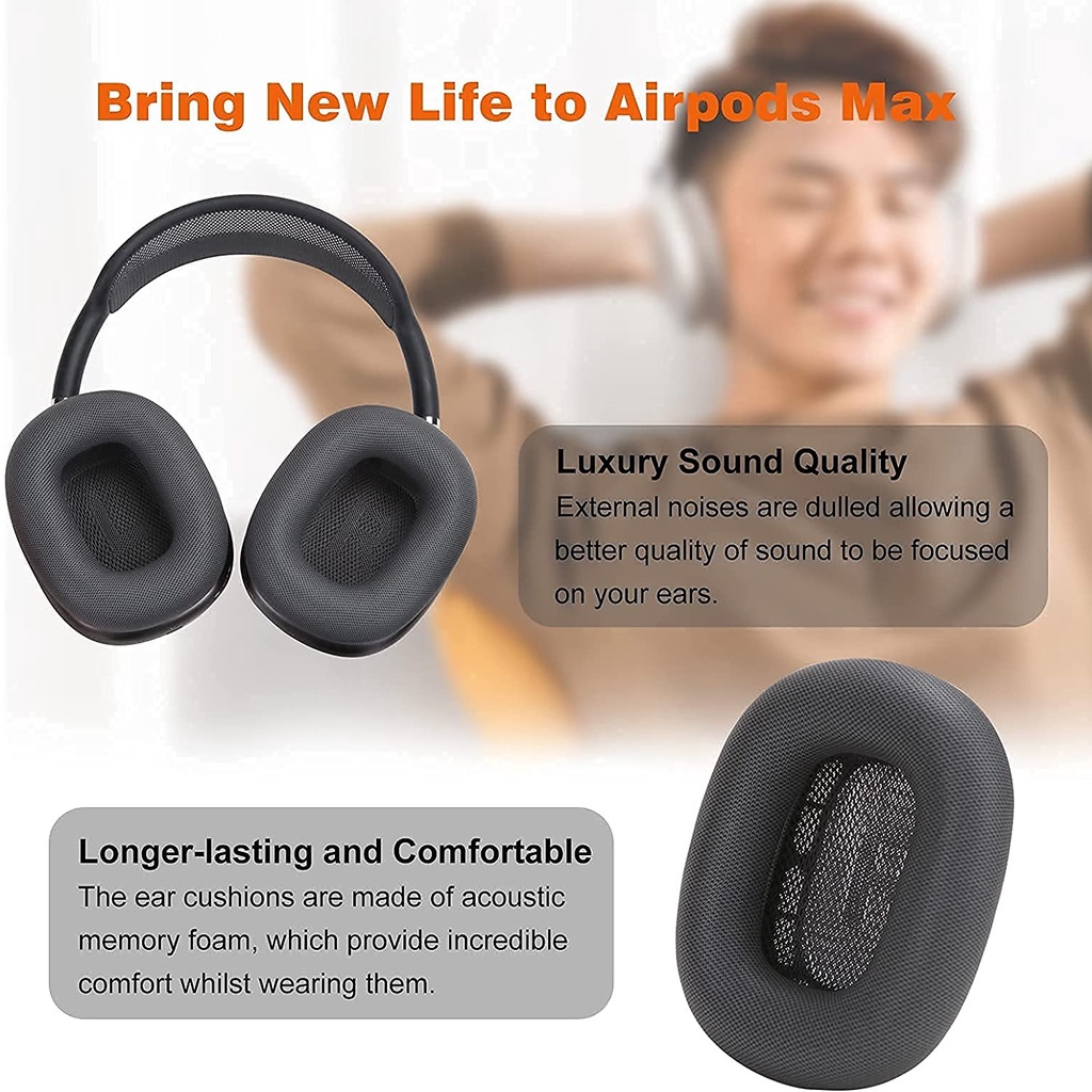 WIWU APM Ear Cushion - Pengganti Busa Telinga Ear Pad AirPds Max