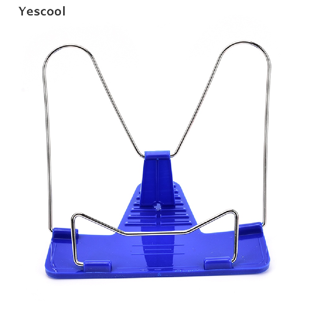 Yescool 1Pc Adjustable Angle Portable Reading Book Stand Text Book Document Holder .