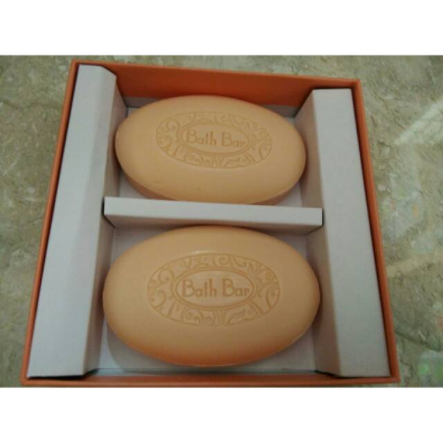 PROMO!! SABUN BATANG - MELON MINT SET OF TWO GUEST SOAP