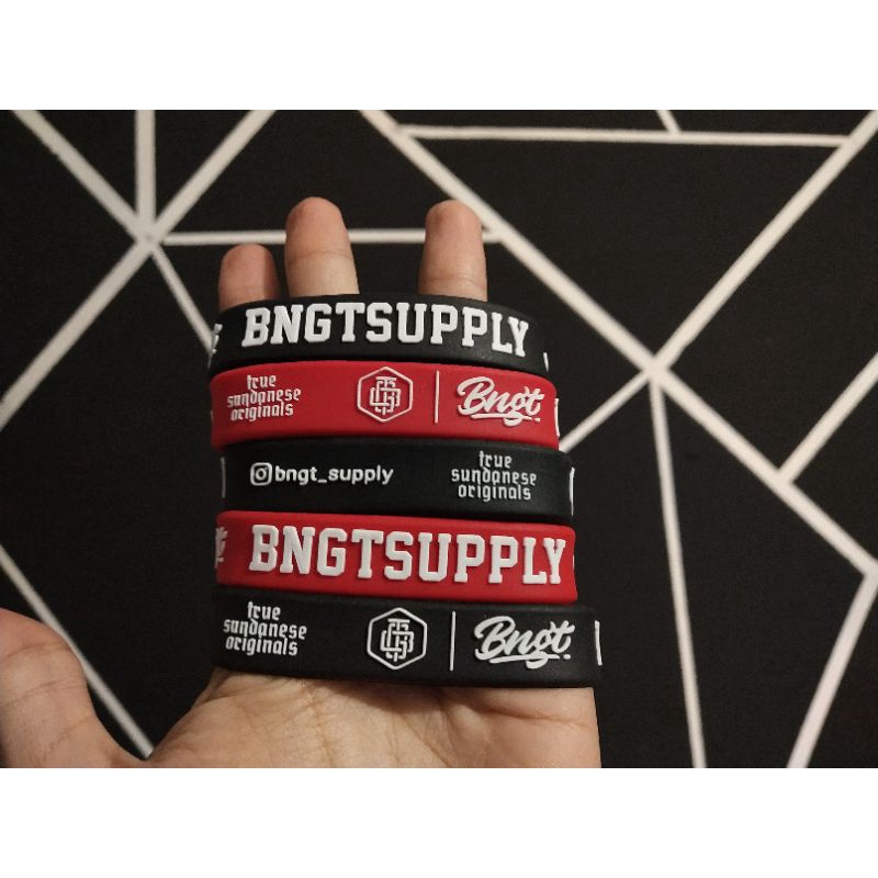Gelang karet custom | gelang karet custom desain | custom gelang karet | bracelet custom | motif tim