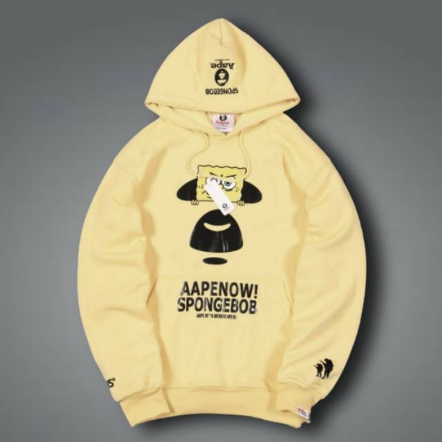 Hoodie Aape x Spongebob
