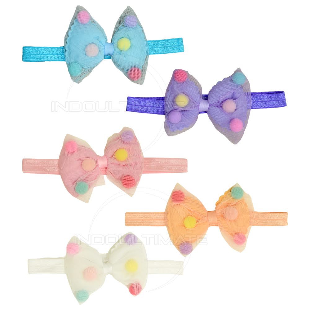Bando Anak Perempuan BABY LEON Bando Bayi Bandana Bayi Baby Headband Pita Kepala TY-021/22/23/24