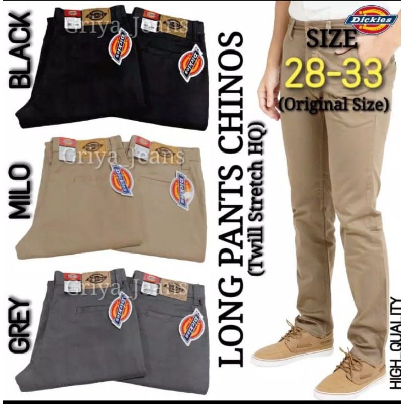Celana panjang Chinos celana pria Dickies distro