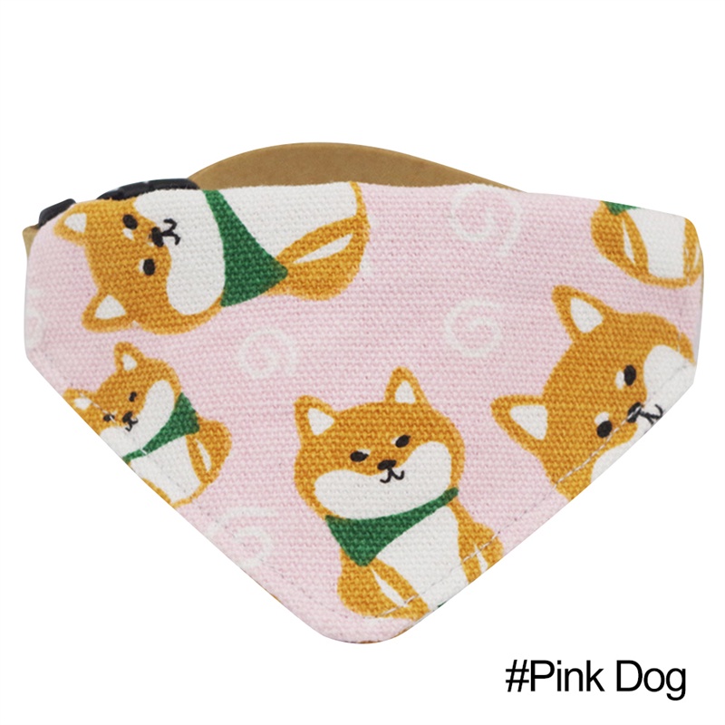 TK 1PC Cat Saliva Towel And Wind Triangle Scarf Cat Collar Small Dog Pet Neck Accessories 8 Kinds